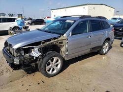 Salvage cars for sale at Haslet, TX auction: 2013 Subaru Outback 2.5I Limited