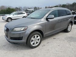 Salvage cars for sale from Copart Charles City, VA: 2011 Audi Q7 Premium Plus