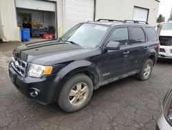 Salvage cars for sale from Copart Woodburn, OR: 2008 Ford Escape XLT