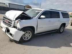 Salvage cars for sale at Orlando, FL auction: 2019 GMC Yukon XL K1500 SLT