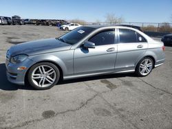 Salvage cars for sale at North Las Vegas, NV auction: 2012 Mercedes-Benz C 250