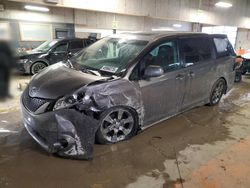 Salvage cars for sale at Indianapolis, IN auction: 2011 Toyota Sienna Sport