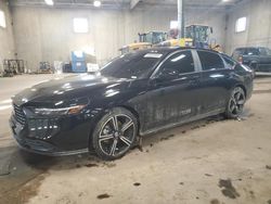 Salvage cars for sale at Blaine, MN auction: 2024 Honda Accord Hybrid Sport