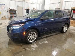 Salvage cars for sale from Copart Wayland, MI: 2022 Chevrolet Equinox LS