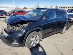 Salvage cars for sale at Littleton, CO auction: 2016 Toyota Highlander Limited