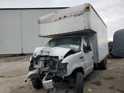 Salvage trucks for sale at West Mifflin, PA auction: 2011 Ford Econoline E350 Super Duty Cutaway Van