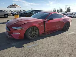 Salvage cars for sale at Rancho Cucamonga, CA auction: 2021 Ford Mustang GT