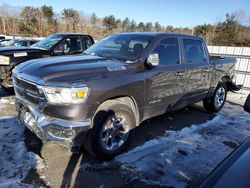 Salvage cars for sale at Exeter, RI auction: 2019 Dodge RAM 1500 BIG HORN/LONE Star