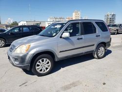 Vehiculos salvage en venta de Copart New Orleans, LA: 2005 Honda CR-V EX