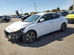 Salvage cars for sale at Miami, FL auction: 2021 Nissan Sentra SV