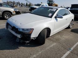 Salvage cars for sale at Rancho Cucamonga, CA auction: 2014 Audi A5 Premium