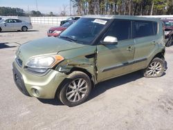 KIA salvage cars for sale: 2013 KIA Soul +