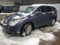 Salvage cars for sale at Candia, NH auction: 2012 Honda CR-V EX