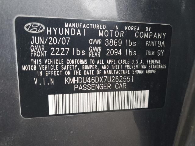 2007 Hyundai Elantra GLS