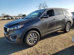 Salvage cars for sale at San Martin, CA auction: 2016 KIA Sorento LX