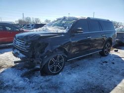 Salvage cars for sale at Woodhaven, MI auction: 2021 Ford Expedition Max Limited