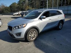 Salvage cars for sale at Savannah, GA auction: 2018 KIA Sorento LX