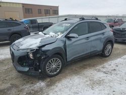 Salvage cars for sale at Kansas City, KS auction: 2019 Hyundai Kona SEL