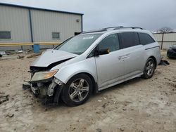 Salvage cars for sale at Haslet, TX auction: 2011 Honda Odyssey Touring