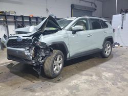 Salvage cars for sale at Candia, NH auction: 2021 Toyota Rav4 XLE Premium