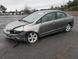 Honda salvage cars for sale: 2007 Honda Civic EX