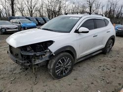 Salvage cars for sale at Baltimore, MD auction: 2020 Hyundai Tucson Limited