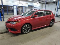 Scion salvage cars for sale: 2016 Scion IM