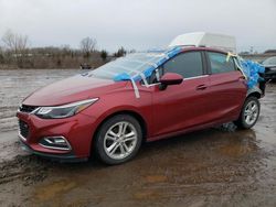 Carros salvage sin ofertas aún a la venta en subasta: 2017 Chevrolet Cruze LT