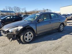 Salvage cars for sale at Spartanburg, SC auction: 2006 Honda Accord EX