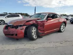 Chrysler Crossfire salvage cars for sale: 2004 Chrysler Crossfire Limited