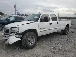 Salvage trucks for sale at Hueytown, AL auction: 2007 GMC Sierra K2500 Heavy Duty