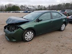 Salvage Cars with No Bids Yet For Sale at auction: 2014 Toyota Corolla L