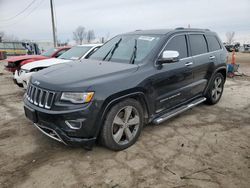 Salvage SUVs for sale at auction: 2015 Jeep Grand Cherokee Overland