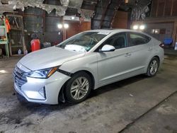 Salvage cars for sale at Albany, NY auction: 2019 Hyundai Elantra SEL