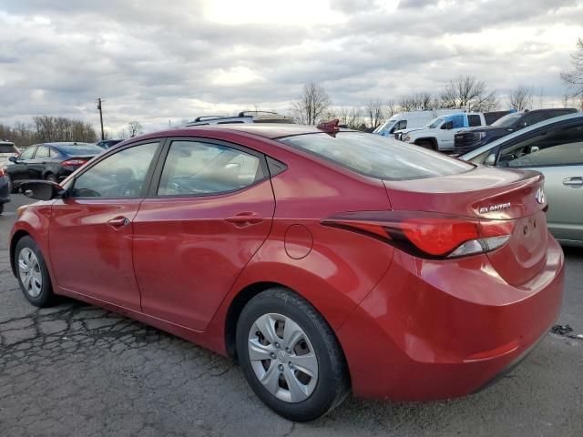 2016 Hyundai Elantra SE