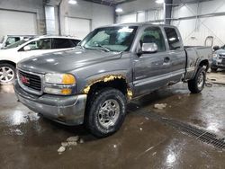 Salvage cars for sale at Ham Lake, MN auction: 2002 GMC New Sierra K2500