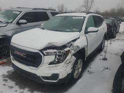 Salvage cars for sale at Woodhaven, MI auction: 2022 GMC Terrain SLE