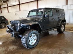 Jeep Wrangler Unlimited Sport salvage cars for sale: 2016 Jeep Wrangler Unlimited Sport