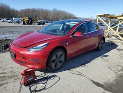 Salvage cars for sale at Windsor, NJ auction: 2019 Tesla Model 3