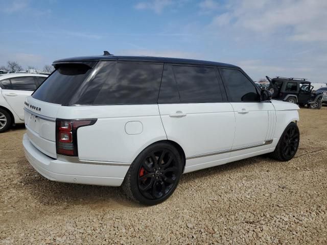 2016 Land Rover Range Rover Supercharged