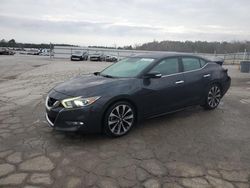 Salvage cars for sale at Memphis, TN auction: 2016 Nissan Maxima 3.5S