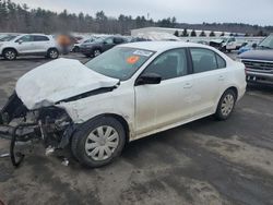 Salvage cars for sale at Windham, ME auction: 2016 Volkswagen Jetta S