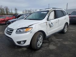 Salvage cars for sale at Portland, OR auction: 2012 Hyundai Santa FE Limited