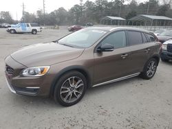 Vehiculos salvage en venta de Copart Savannah, GA: 2016 Volvo V60 Cross Country Premier