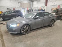 Salvage cars for sale at Mcfarland, WI auction: 2019 Nissan Altima SR