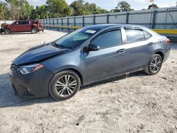 Salvage cars for sale at Fort Pierce, FL auction: 2016 Toyota Corolla L