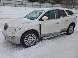 Salvage cars for sale at Davison, MI auction: 2012 Buick Enclave