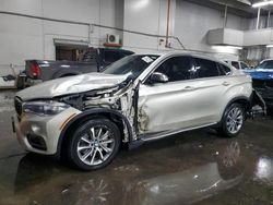 Salvage cars for sale at Littleton, CO auction: 2015 BMW X6 XDRIVE50I