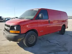 Salvage trucks for sale at Lebanon, TN auction: 2005 Chevrolet Express G3500