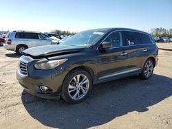 Salvage cars for sale at Houston, TX auction: 2013 Infiniti JX35